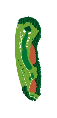 INコース HOLE 08 / Par 5