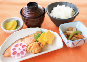 塩鮭定食