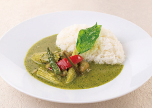 グリーンチキンカレー